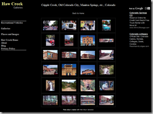 Cripple Creek, Old Coloroado City, Manitou Springs, etc., Colorado
