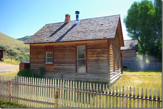 The Bannack State Park visitor center building