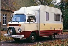 In the 70s the first Karmann motorhomes were based on the VW Type 2