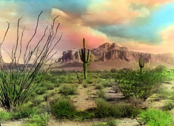 Superstition Mountain on the Apache Trail, Arizona