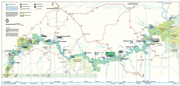 Buffalo River Map