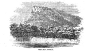 Petit Jean Mountain, 1856 -- Reports of Explorations and Surveys to Ascertain the Most Practicable and Economical Route for a Railroad from the Mississipi River to the Pacific Ocean