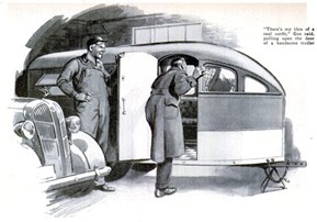 Gus gives some Tips on Trailers (Popular Science, December 1936)