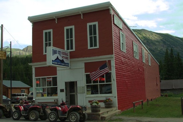 Cooke City General Store, Absaroka Range, Montana, August 13, 2014 