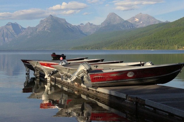 Lake McDonald from Apgar Village, Glacier National Park, Montana, August 25, 2014