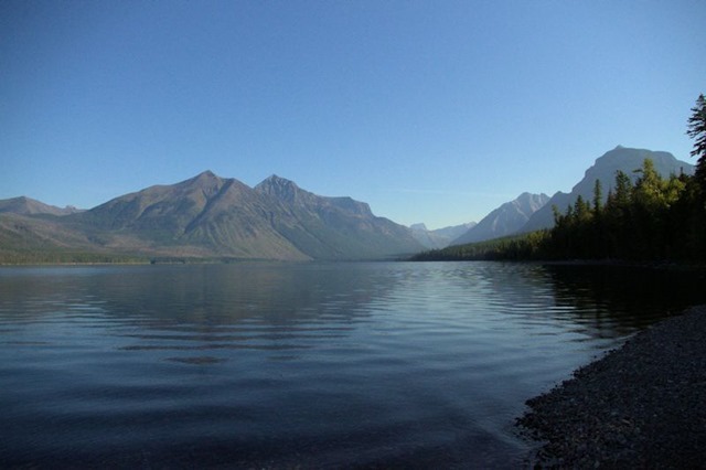 Lake McDonald, Going to the Sun Road, Glacier National Park, Montana, August 26, 2014