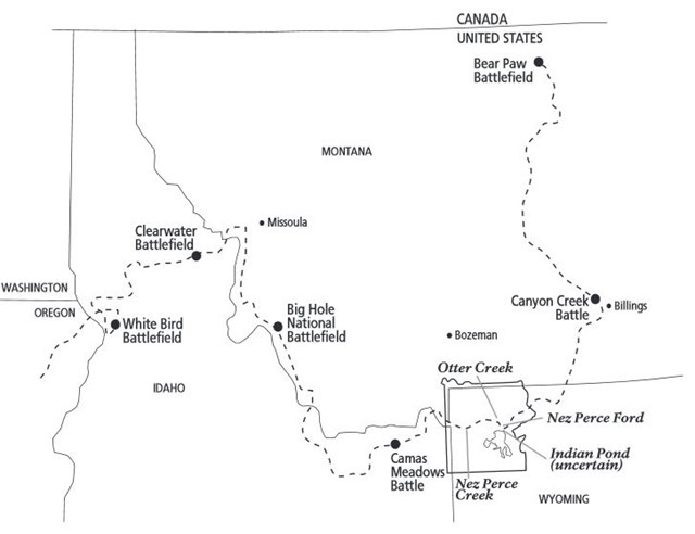 1877 flight of the Nez Perce Indians