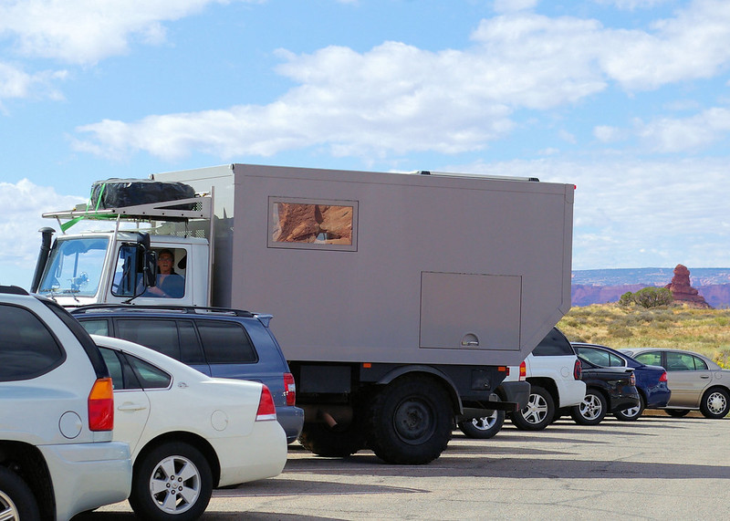  Off road RV—expedition vehicle—Arches National Park, Utah, September 24, 2007